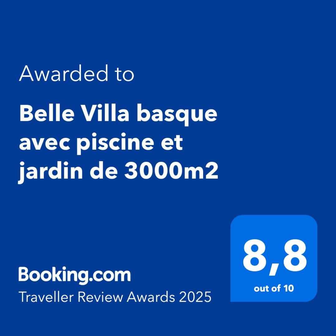 Belle Villa Basque Avec Piscine Et Jardin De 3000M2 Saint-Jean-de-Luz Buitenkant foto